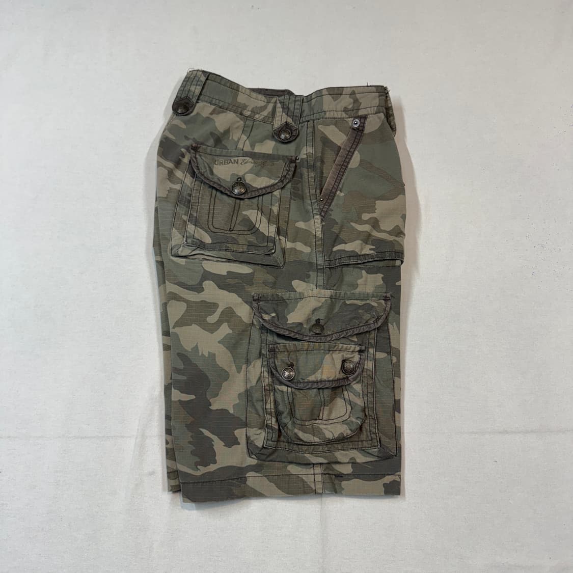 34inch) EDWIN 에드윈 카모 멀티포켓 카고팬츠 반바지 상품이미지8