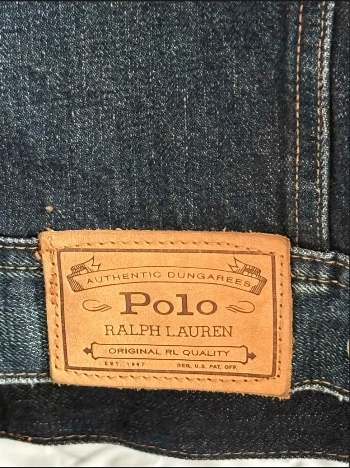 폴로 랄프로렌 데님 트러커 L 상품이미지3