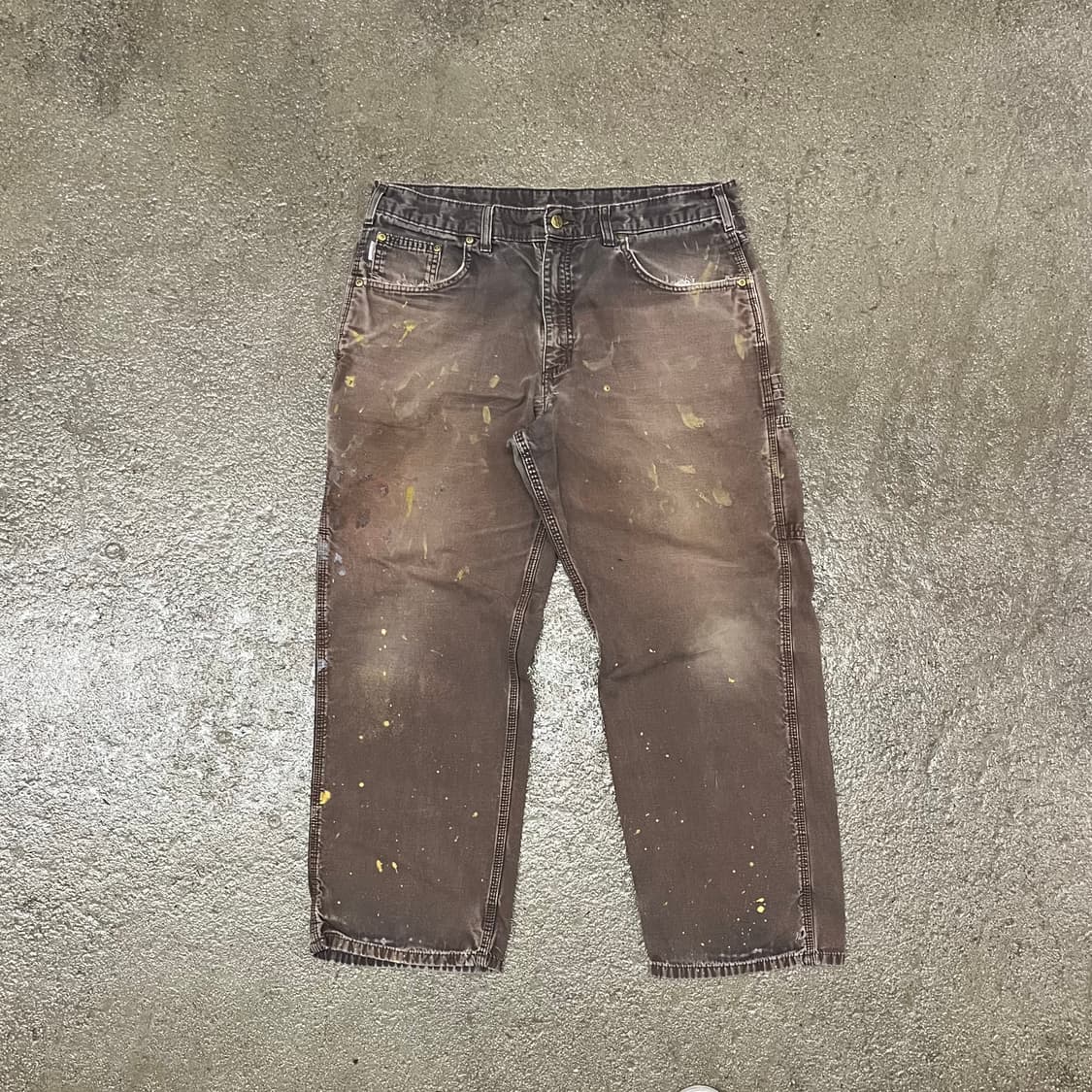 Carhartt 브라운 카펜터 팬츠 (37“) 상품이미지2