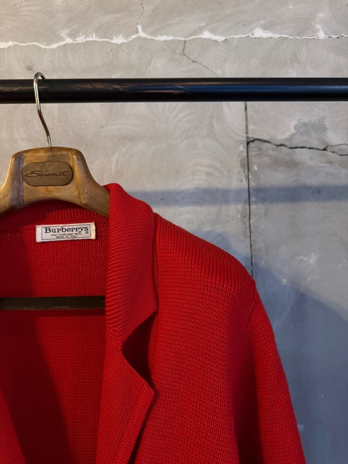 버버리 이탈리아 메이트 80s 금장 가디건 여성66-77 상품이미지3