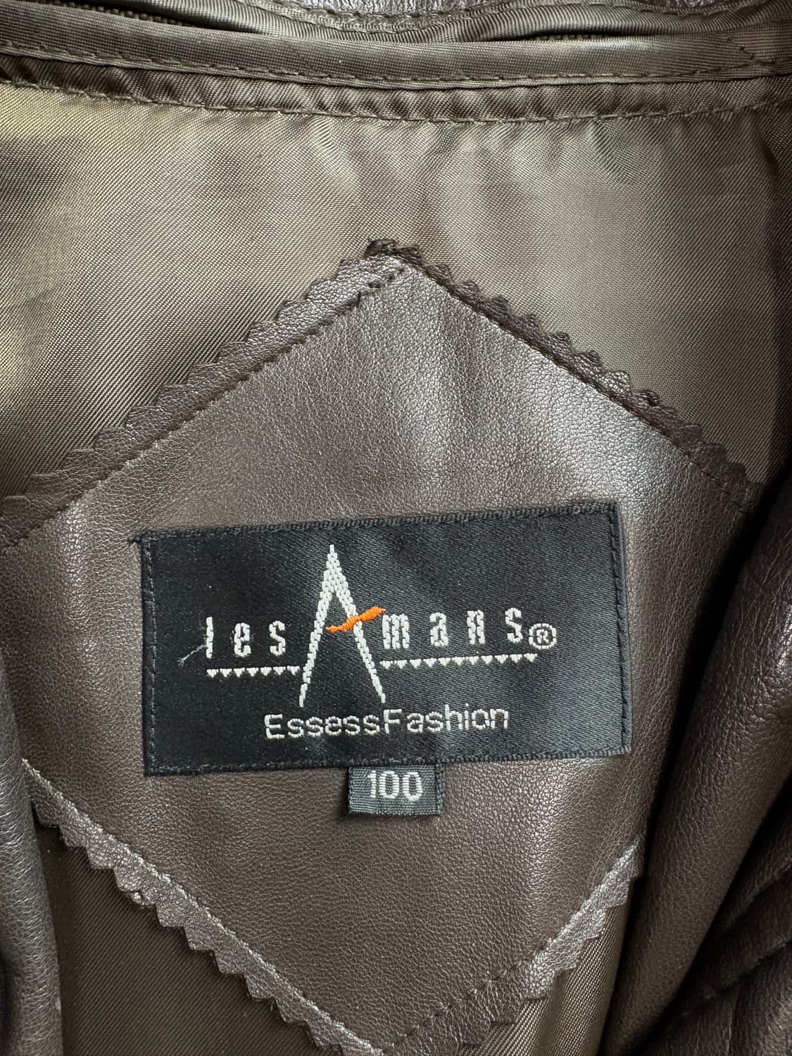 빈티지 아카이브 비건 레더 봄버 자켓 2849 상품이미지3