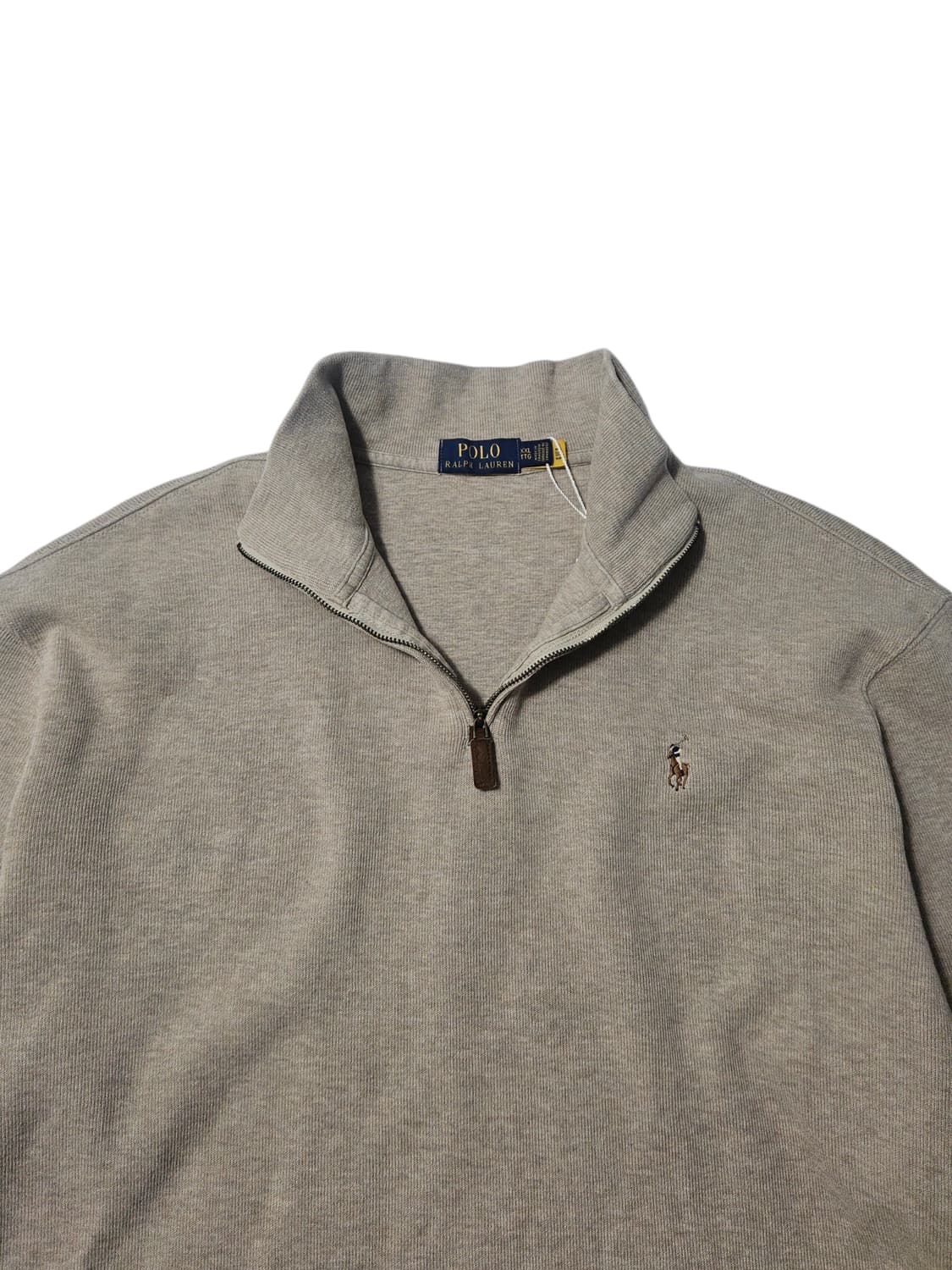 폴로 랄프로렌 신형QR 쿼터집 집업 니트 XXL 상품이미지2