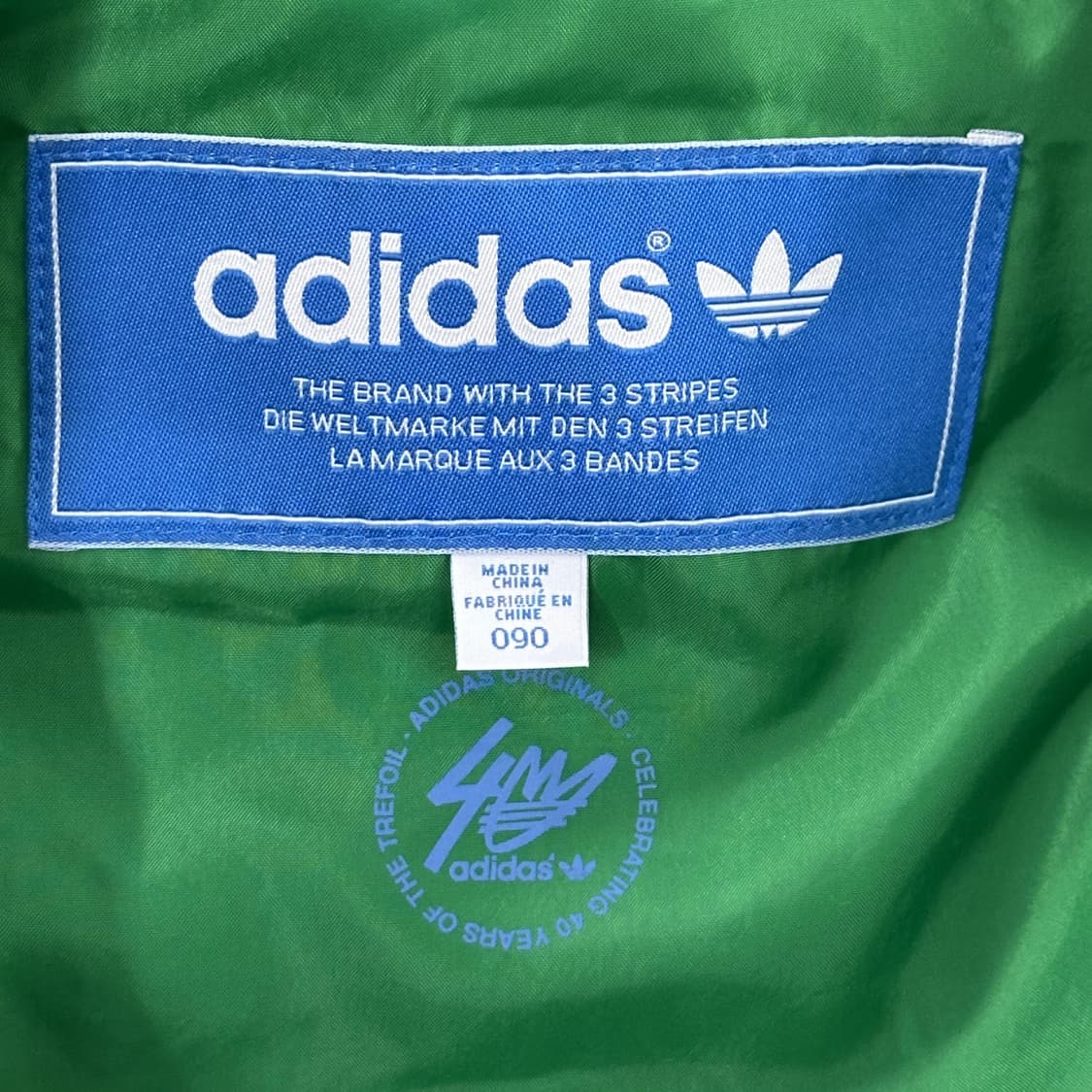 아디다스 오리지널 그린 바시티 스타디움 자켓 (S) 상품이미지10