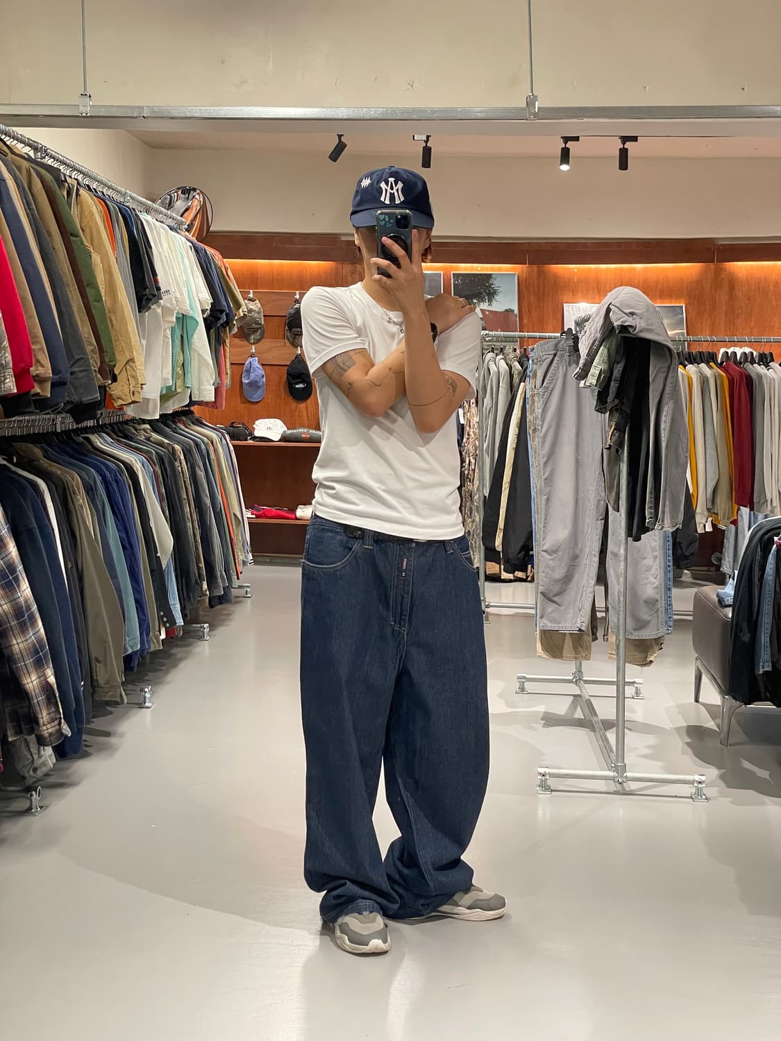 ❤️‍🔥대장급❤️‍🔥빈티지 올드스쿨 힙합 데님 팬츠 상품이미지2