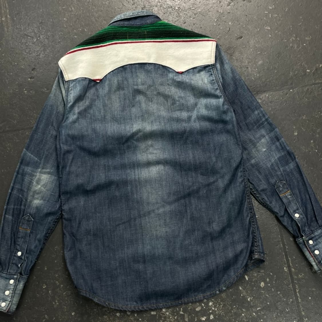 95 트루릴리전 웨스턴 데님셔츠 상품이미지5