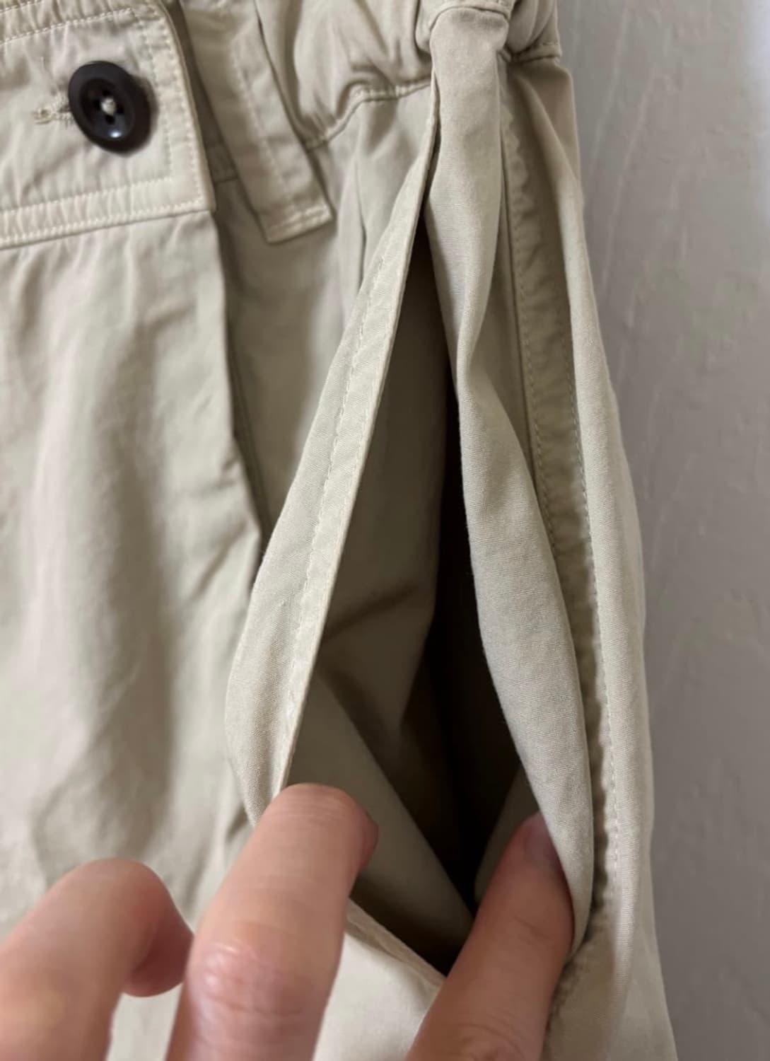 MHL 마가렛호웰 베이지 밴딩 스커트 상품이미지6