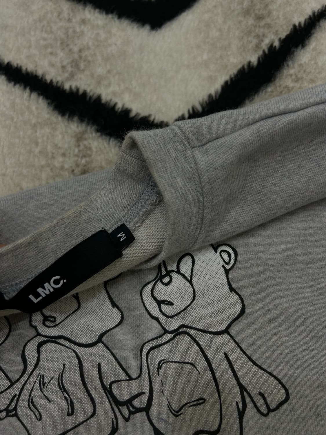 [M]LMC 쓰리베어 맨투맨/그레이 상품이미지5