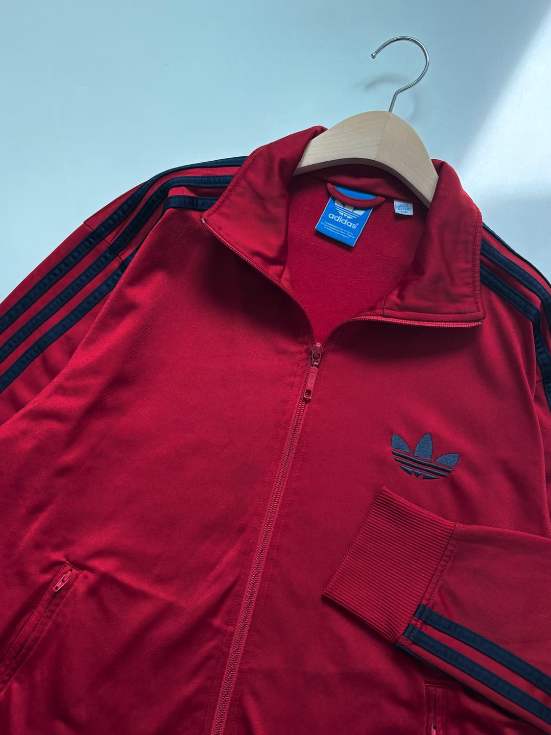 Adidas 아디다스 버건디 파이어버드 트랙탑 상품이미지5