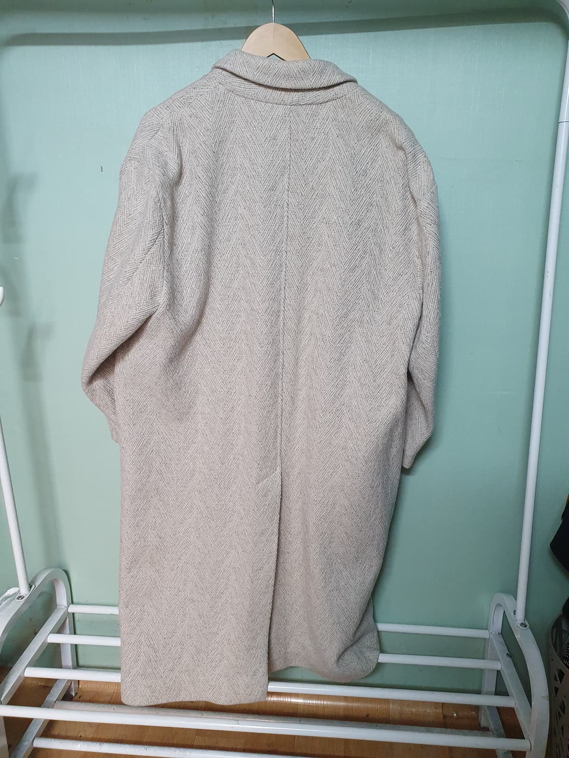 이자벨마랑 헤링본 롱코트 38 상품이미지4