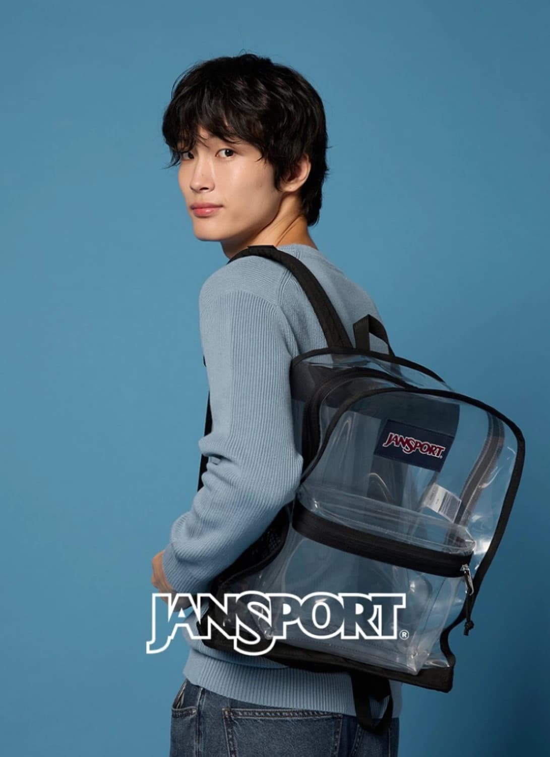 잔스포츠 pvc 투명 백팩 상품이미지2