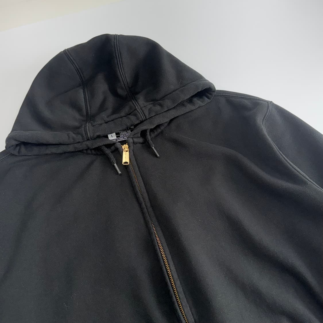 Carhartt 칼하트 루즈핏 블랙 후드집업 상품이미지3