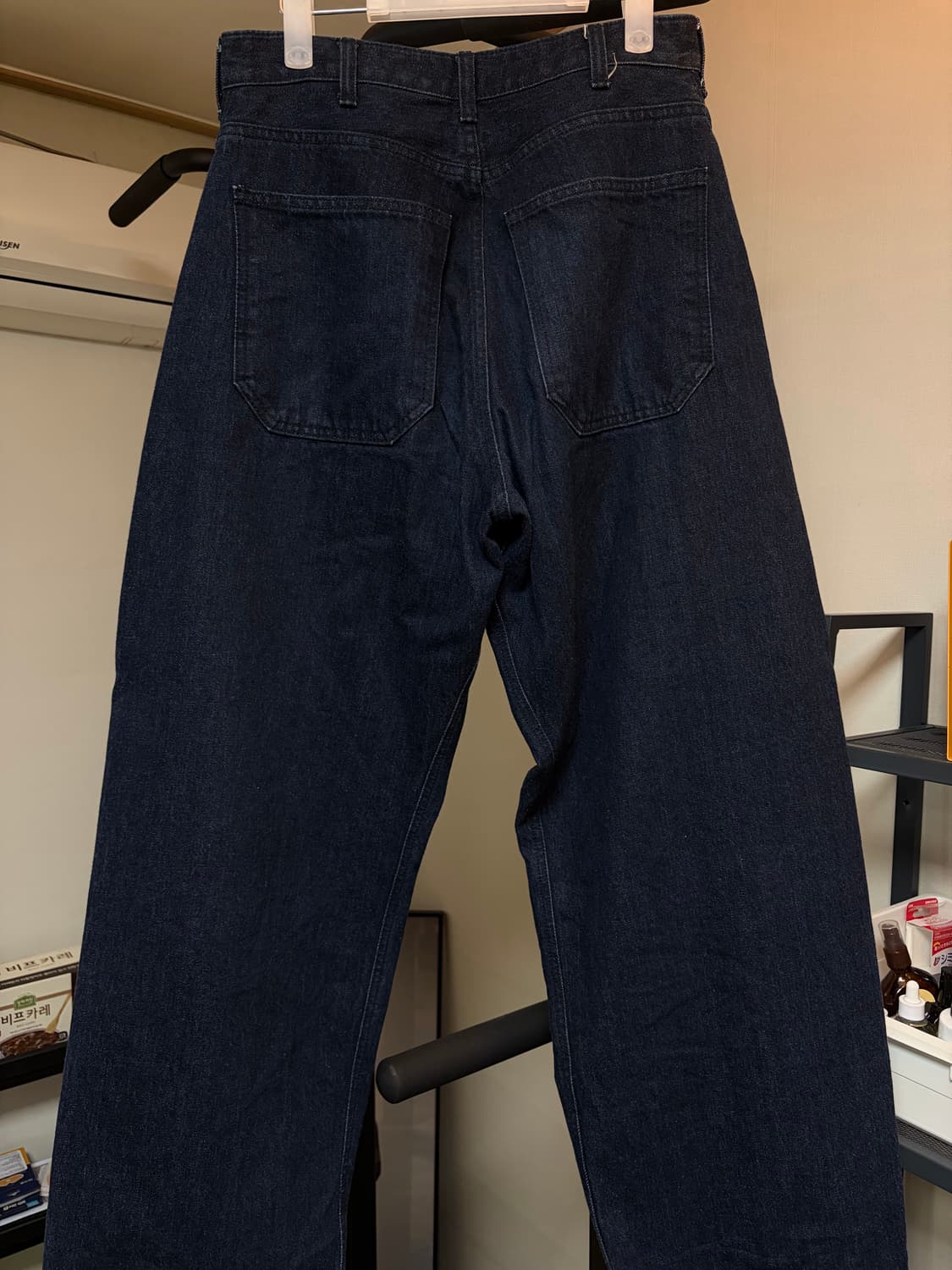 해칭룸 인디고 커브진 상품이미지1