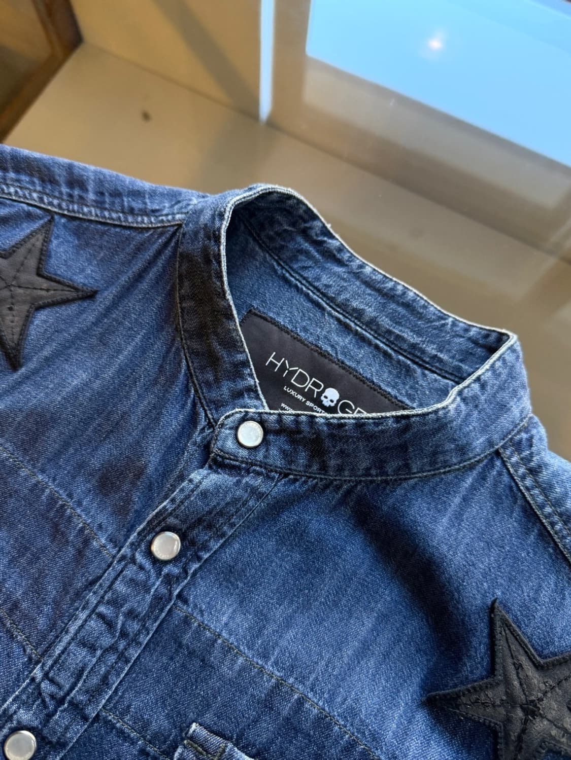 하이드로겐 데님 셔츠 100 상품이미지6