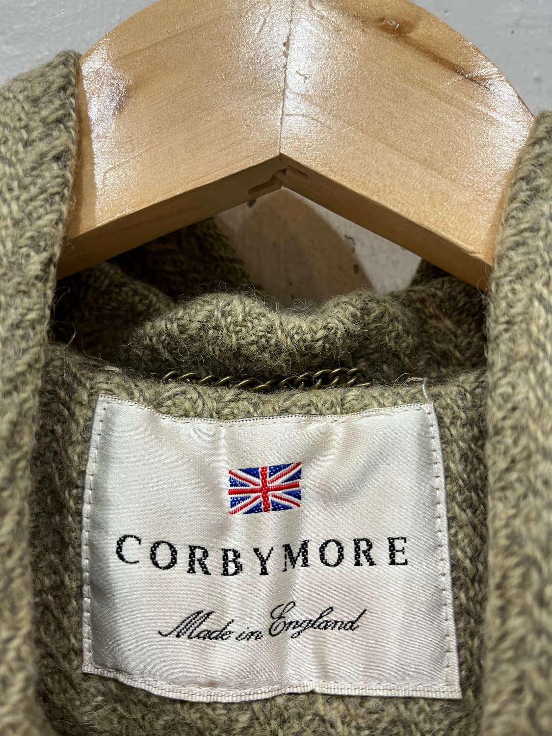 CORBYMORE 울 더플코트 우먼즈 Made in ENGLAND 상품이미지5