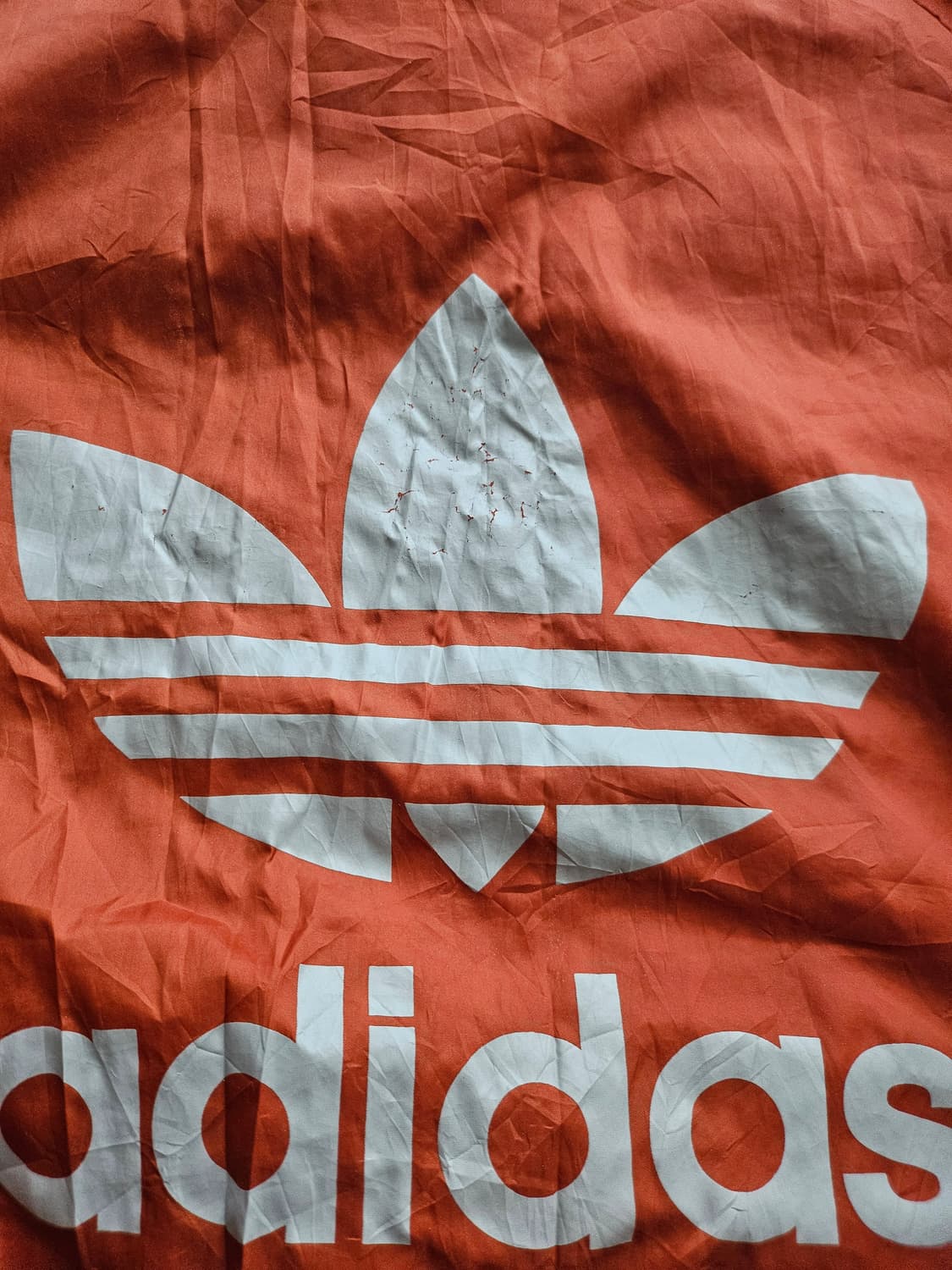 올드스쿨 아디다스 오렌지색 바람막이  상품이미지6