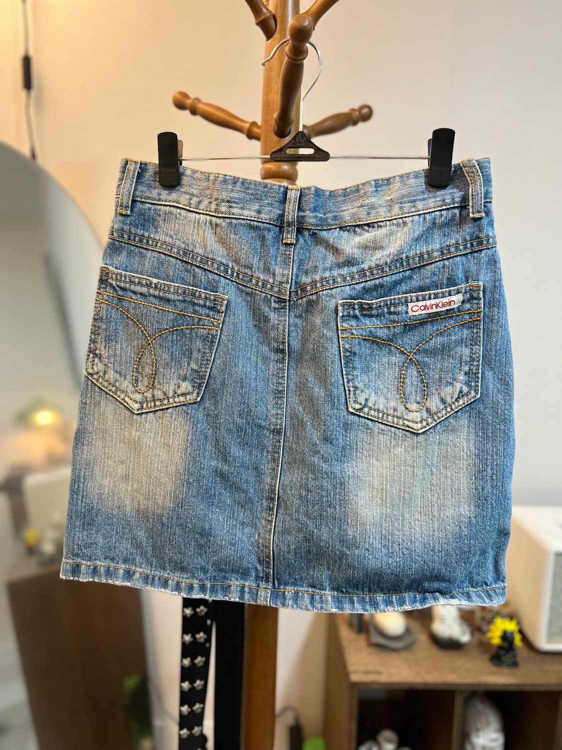 켈빈클라인 데님스커트 상품이미지2