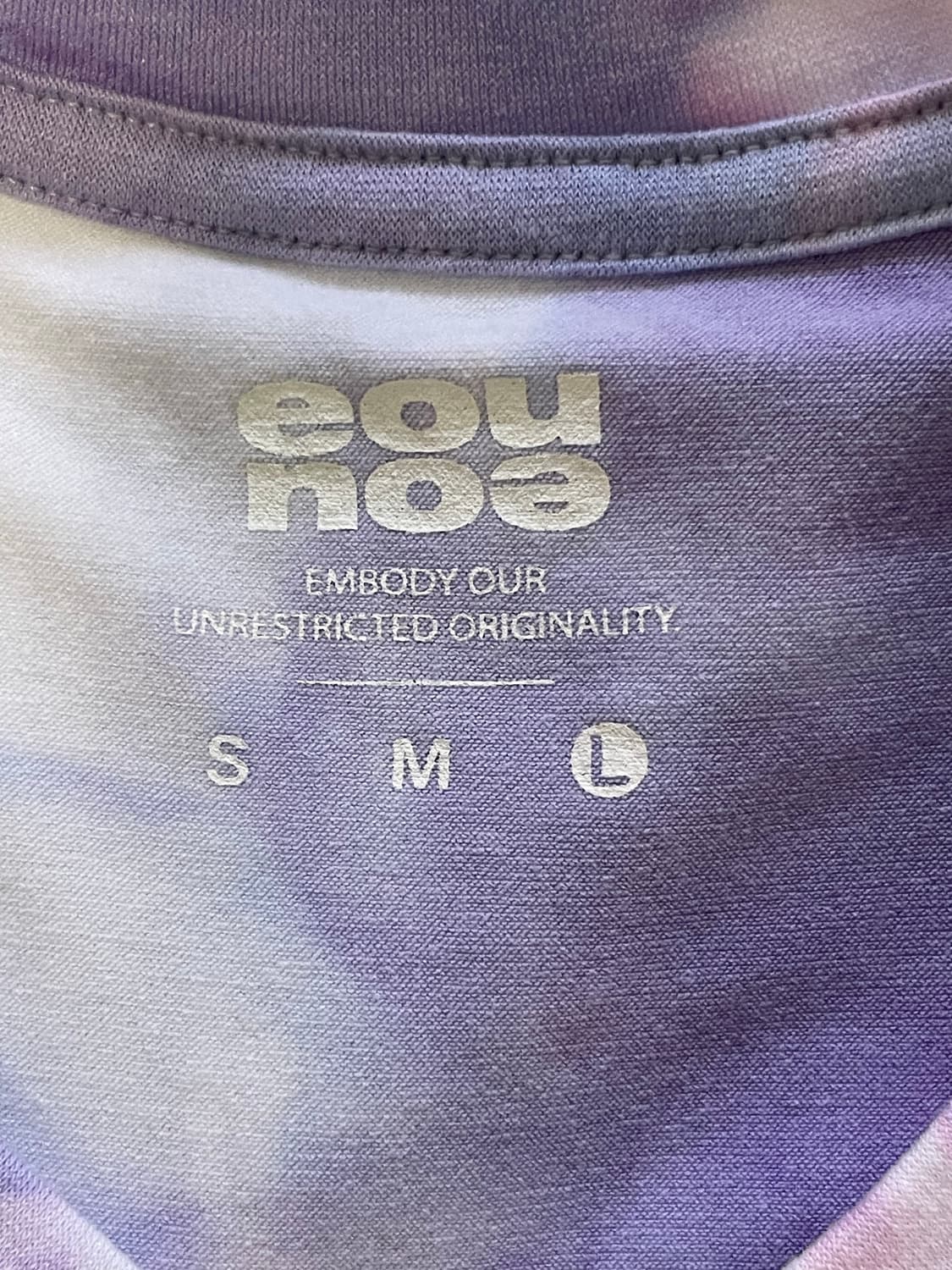 EOU 퍼플 반팔 상품이미지3