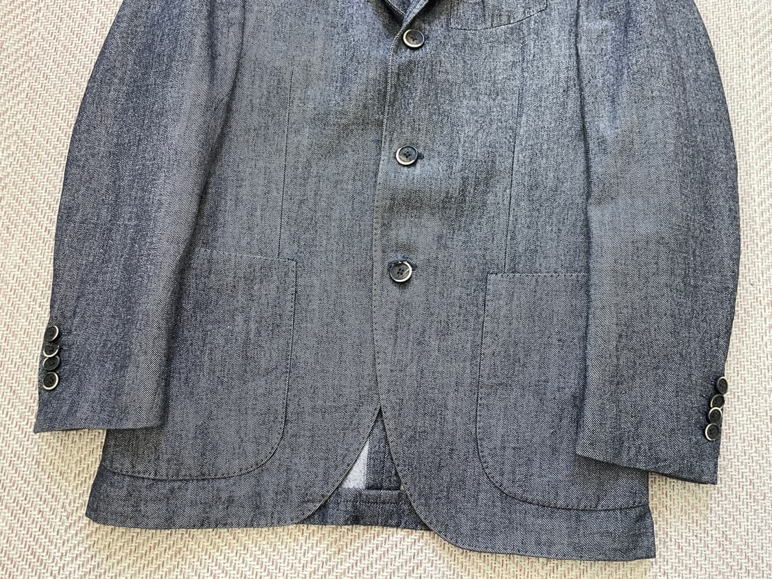 라르디니 이태리 울 코튼 테일러드 자켓  상품이미지3