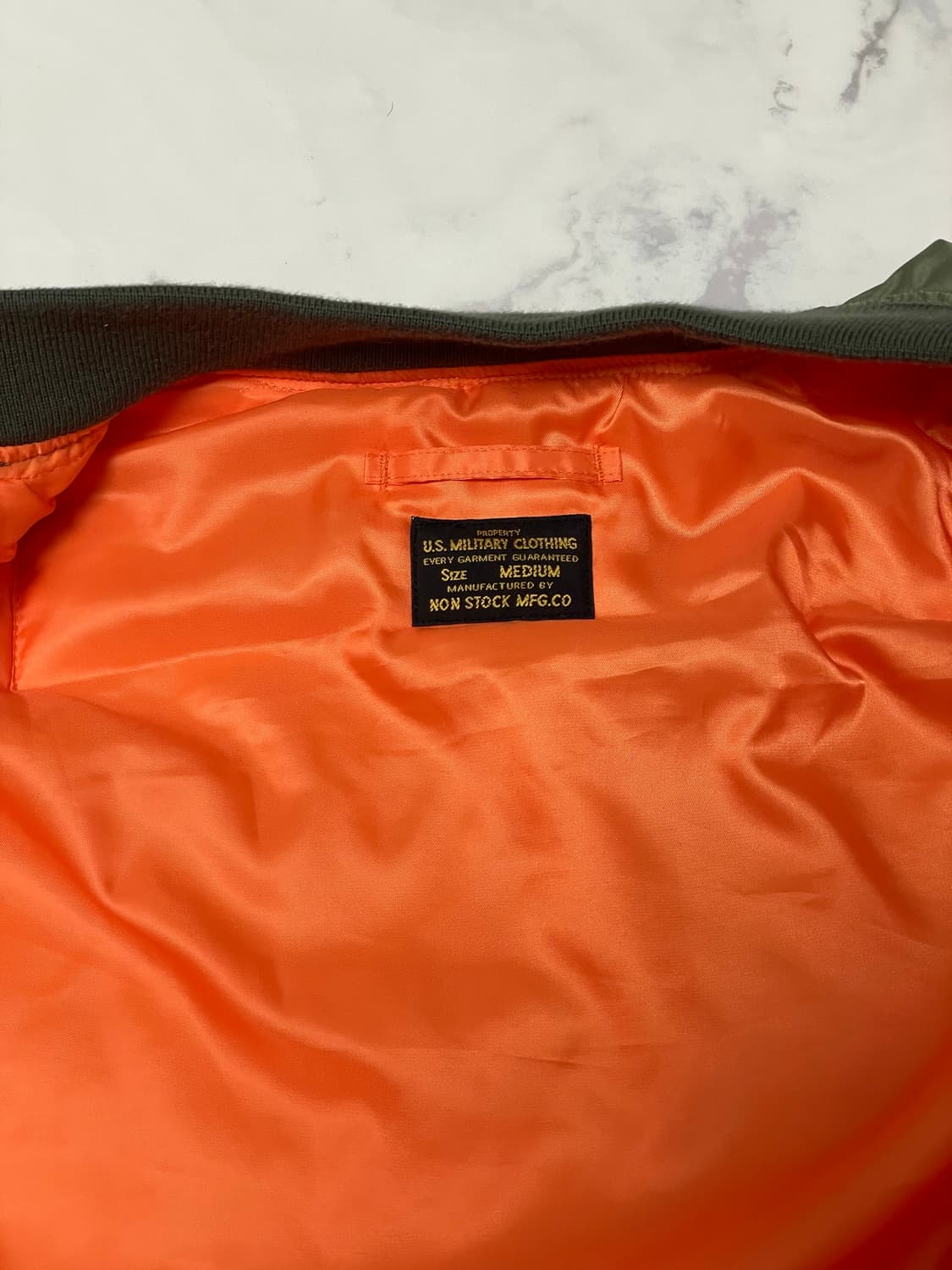 [M]브론슨 MA-1 1970년대 코리아 상품이미지5