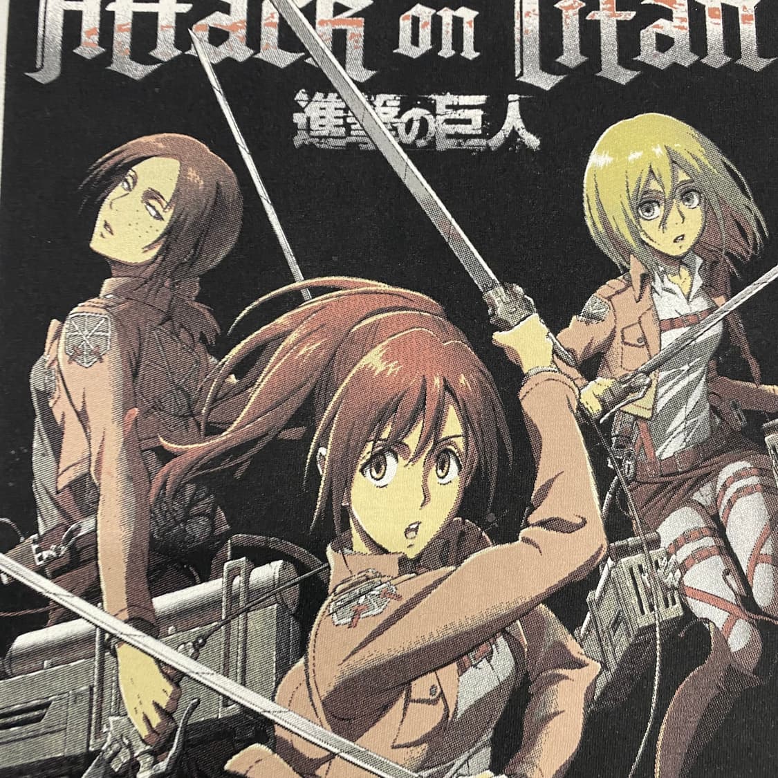 진격의거인 오피셜 애니메이션 티셔츠 상품이미지6