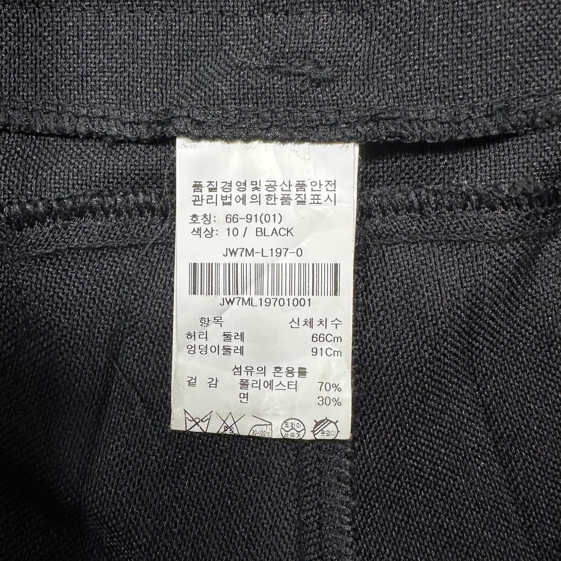 ✨ (만원 빈티지) 온앤온 블랙 여성 숏 팬츠 상품이미지4