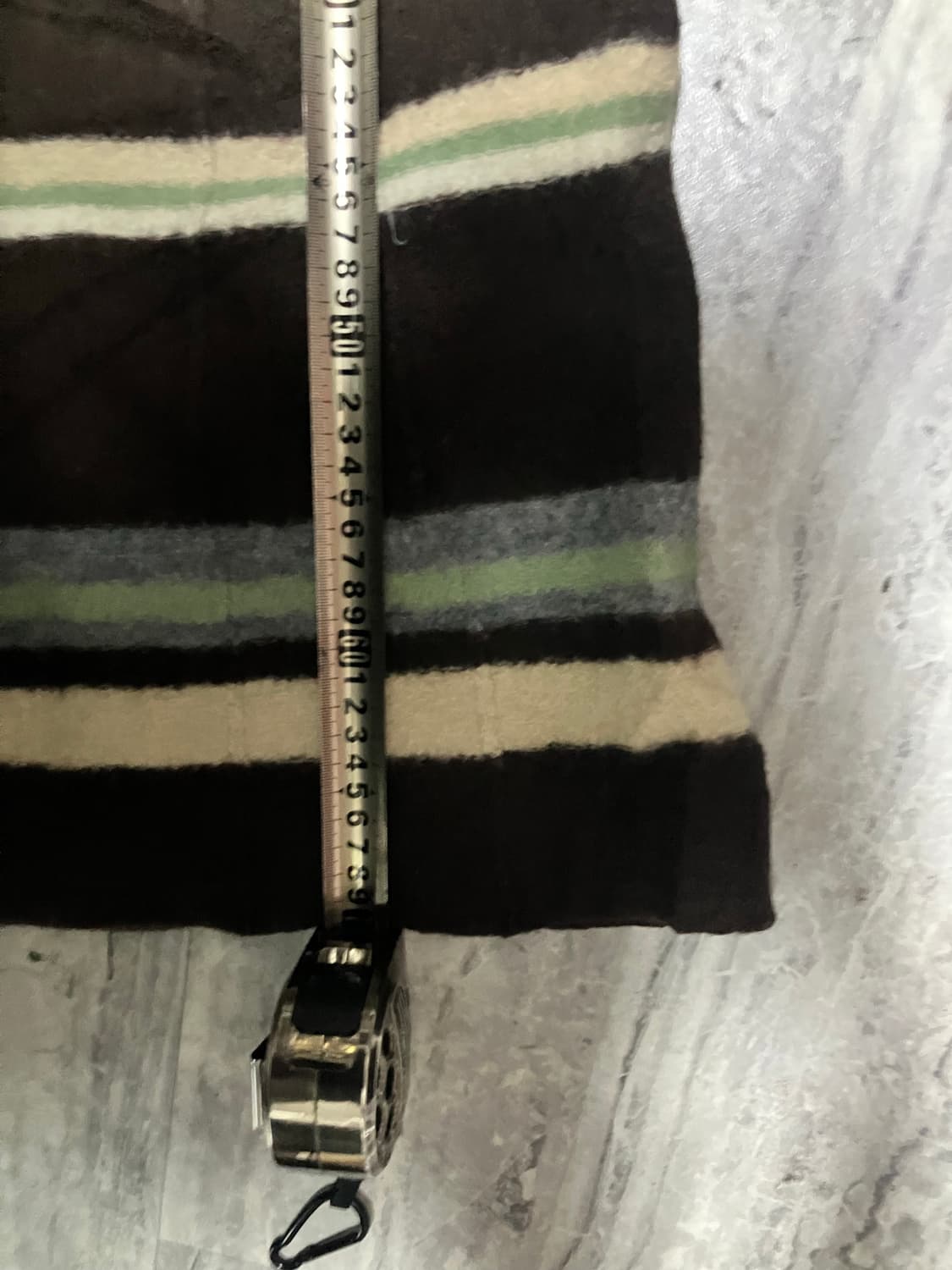 일본빈티지 Coeurblanc 할메카지모리걸 스트라이프 니트미디스커트 상품이미지3