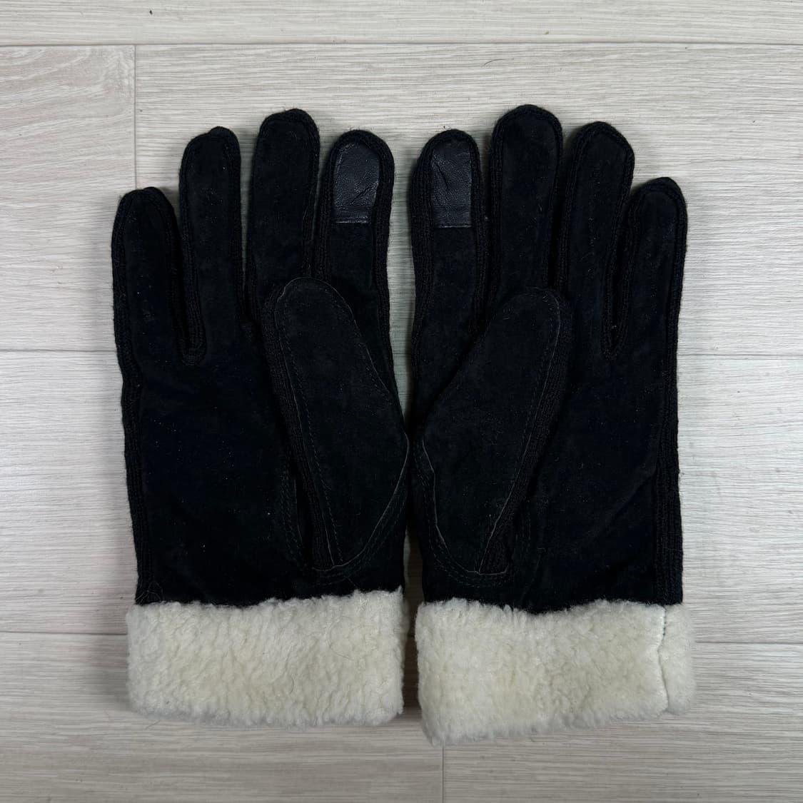 해리스 트위드 울 체크 여자 장갑 상품이미지2