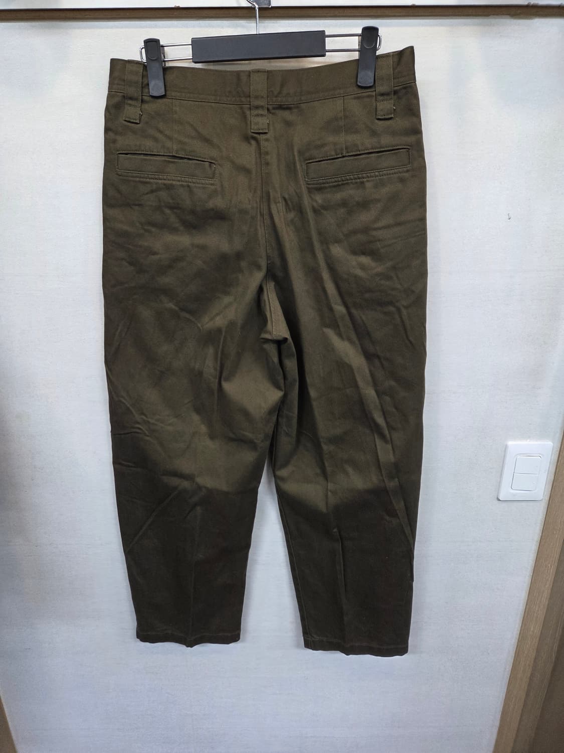 유니클로 u 르메르 코튼팬츠 브라운 76 m 상품이미지2