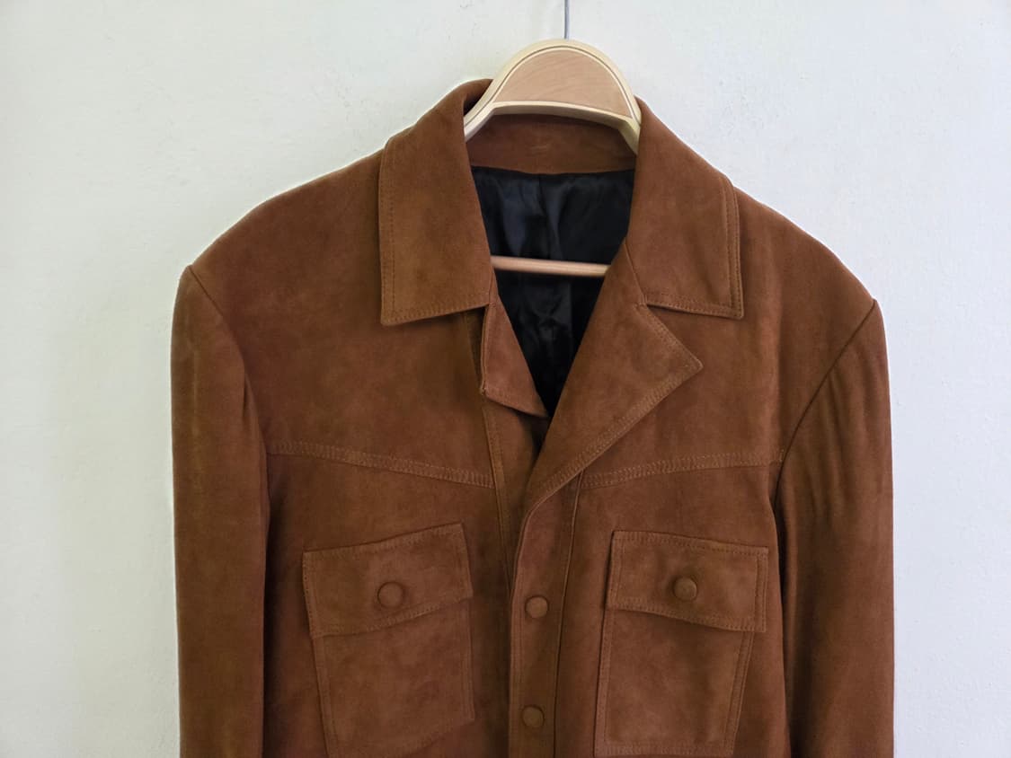 MAMAGARI 스웨이드 자켓 46사이즈 상품이미지2