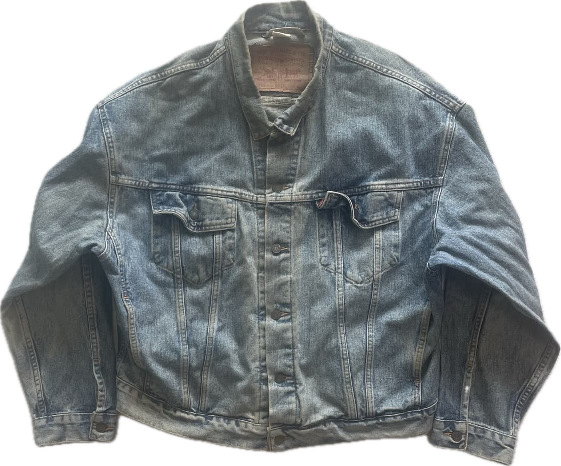 90s 70598-4891 리바이스 데님 트러커 xl 상품이미지1