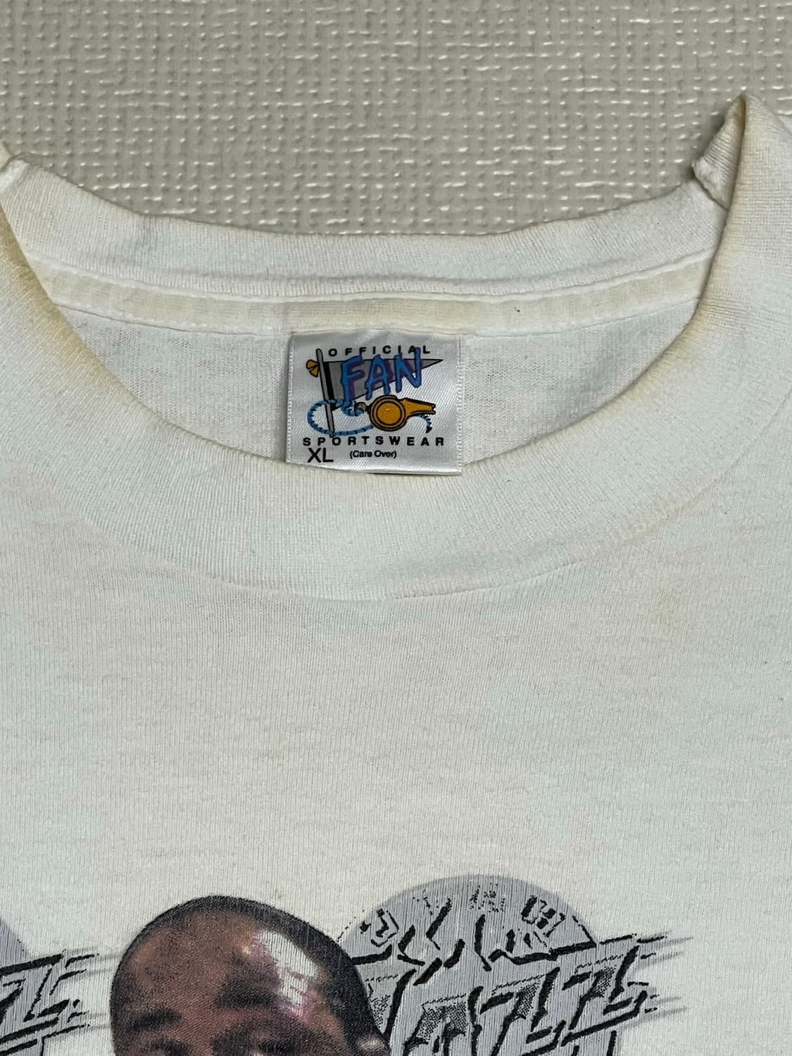 90s NBA 유타재즈 칼마론 그래픽티셔츠 XL 상품이미지3