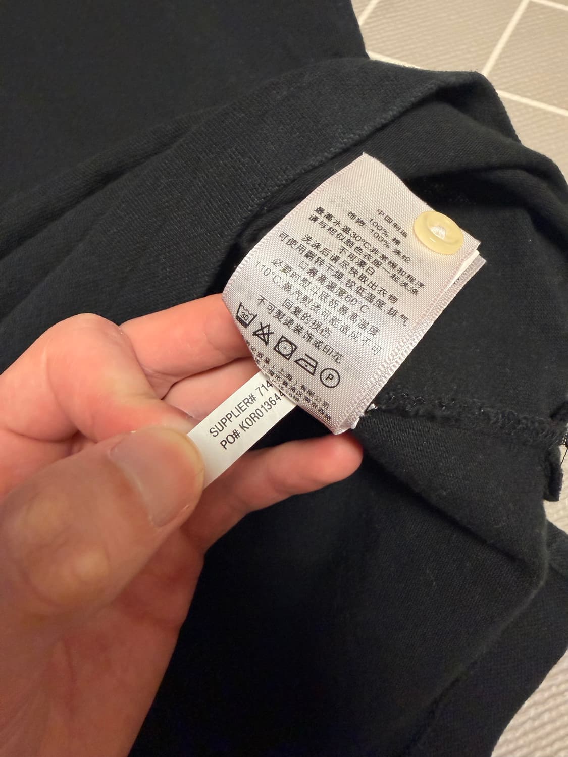 폴로 빅포니 성조기 반팔 럭비티 블랙 상품이미지10