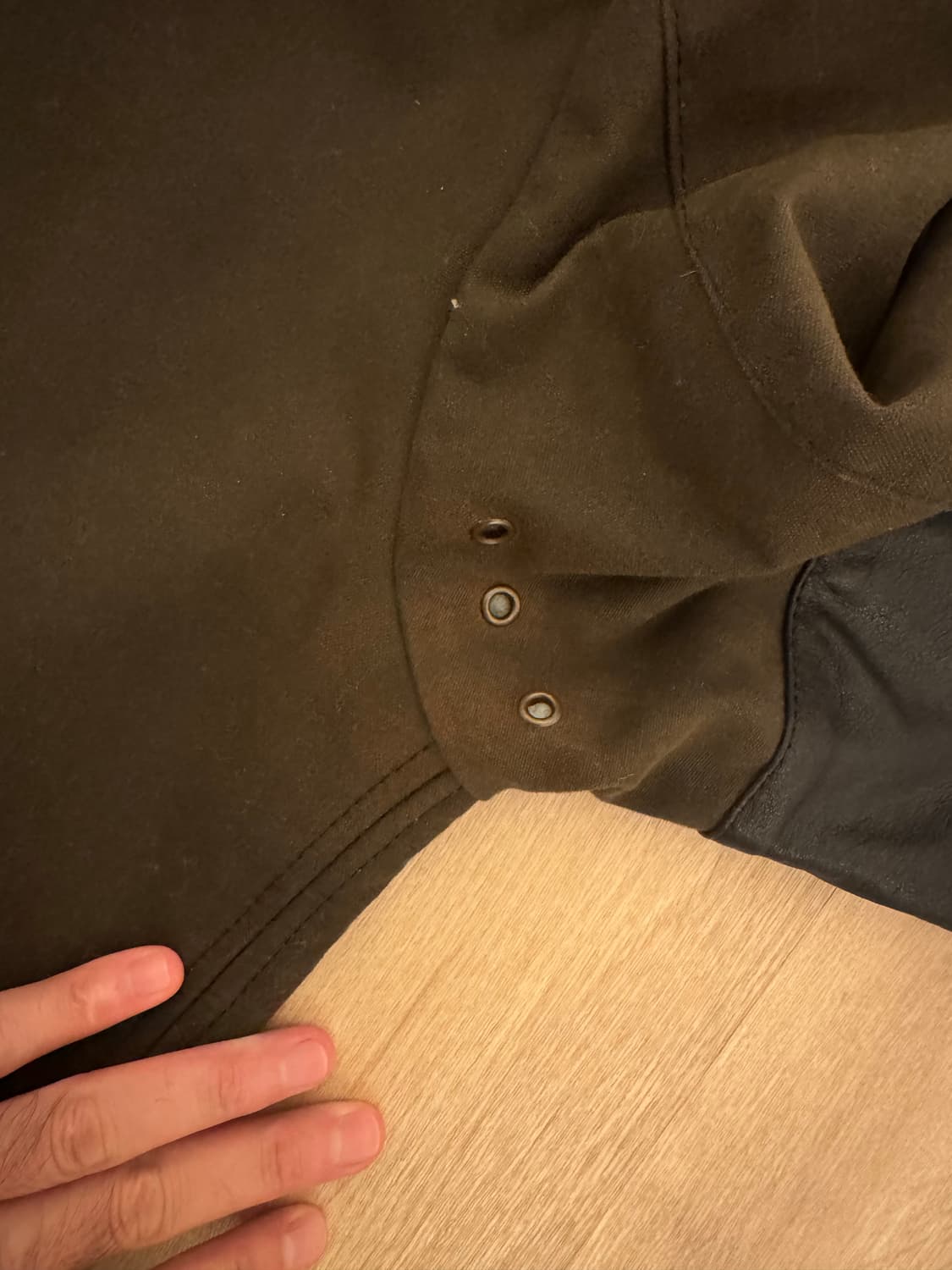 CP 컴퍼니 The British Millerain 캔버스 고글 왁스자켓 상품이미지9