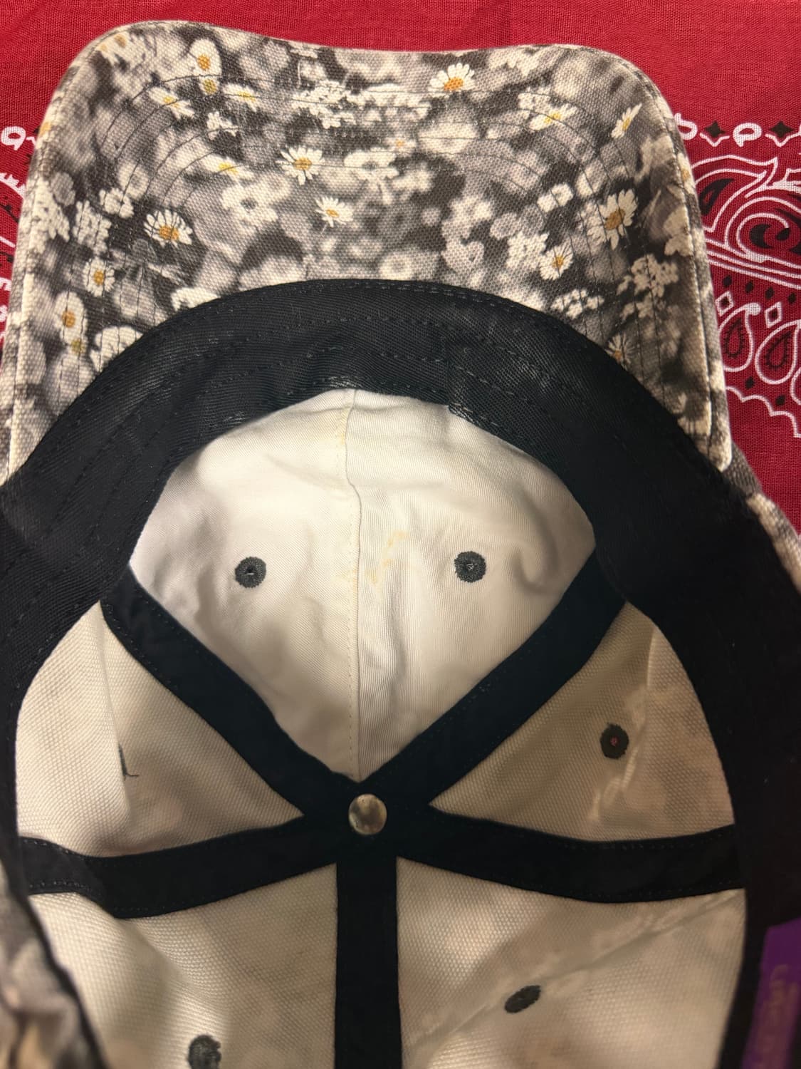 [남녀공용free]슈프림 리버티 플로럴 볼캡 그레이 상품이미지4