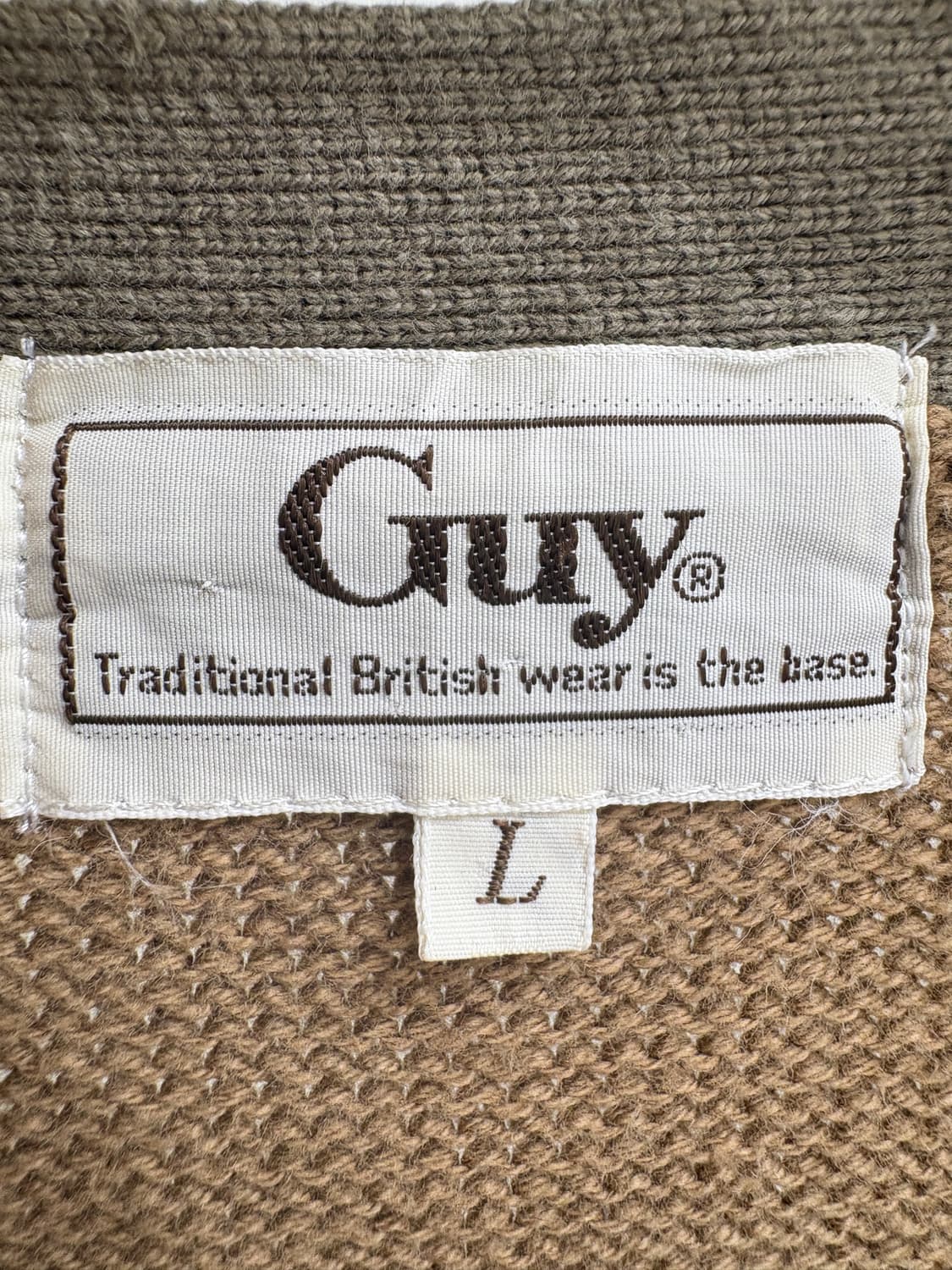 GUY (Made in Japan) 니트베스트 상품이미지5