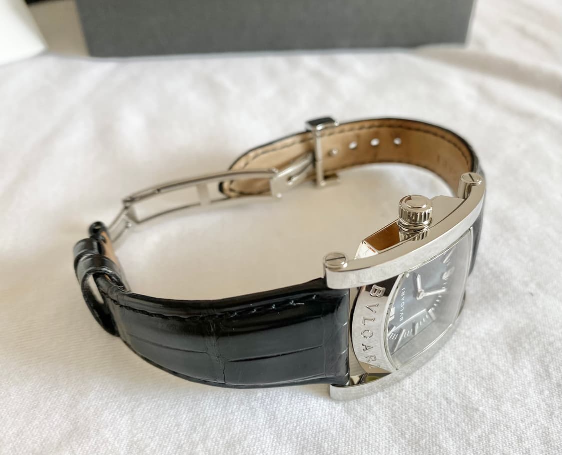 불가리 아시오마 AA39S 39mm 쿼츠 중형 사이즈(남녀공용) 상품이미지5