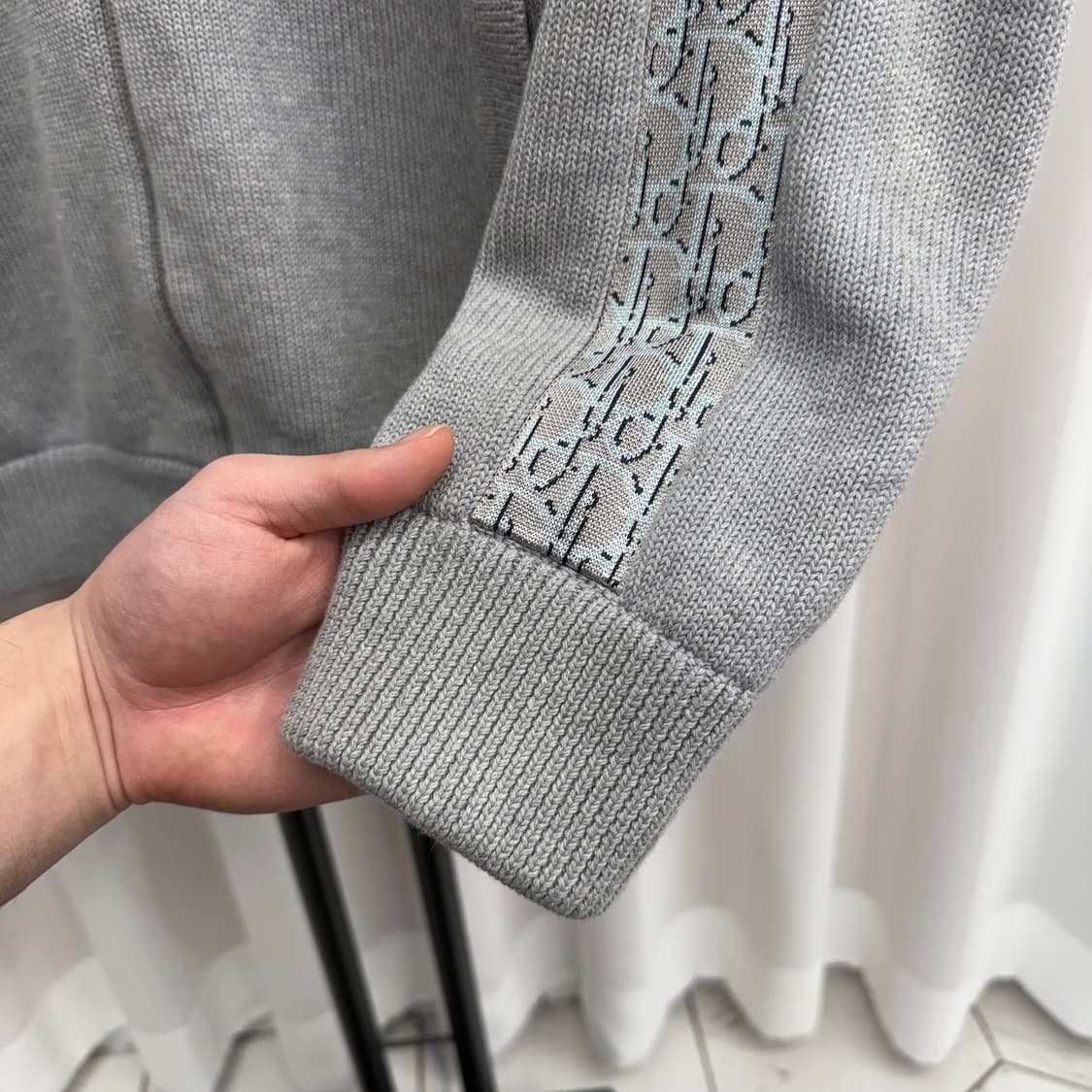 [S] 디올 인서트 사이드라인 집업 그레이 상품이미지6