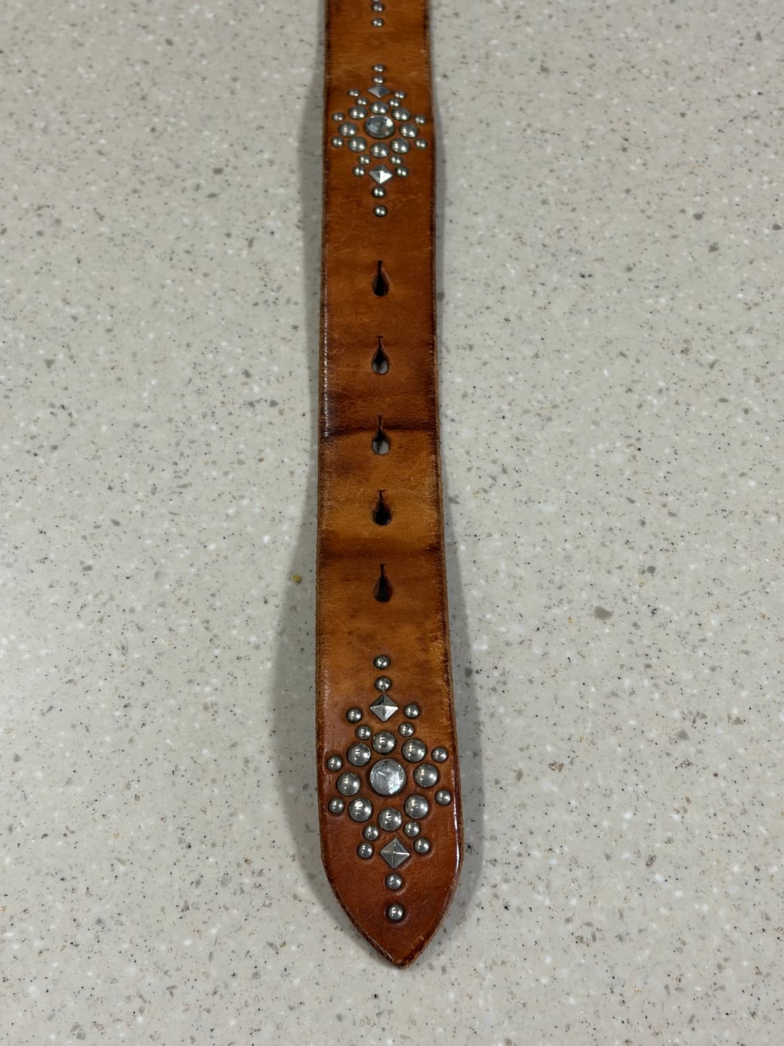 제패니즈 핸드메이드 웨스턴 스터드 개리슨 벨트 상품이미지5