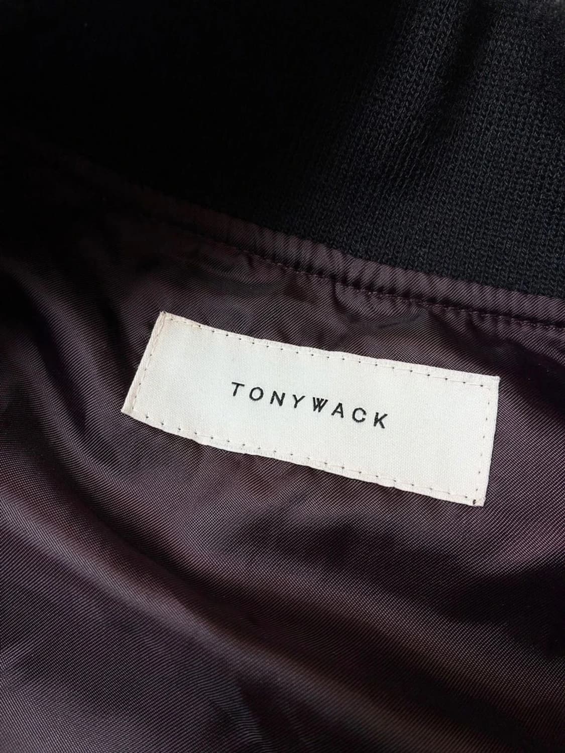 토니웩 16FW 등판 자수 벨루어 블루종 자켓 PN6379 상품이미지9