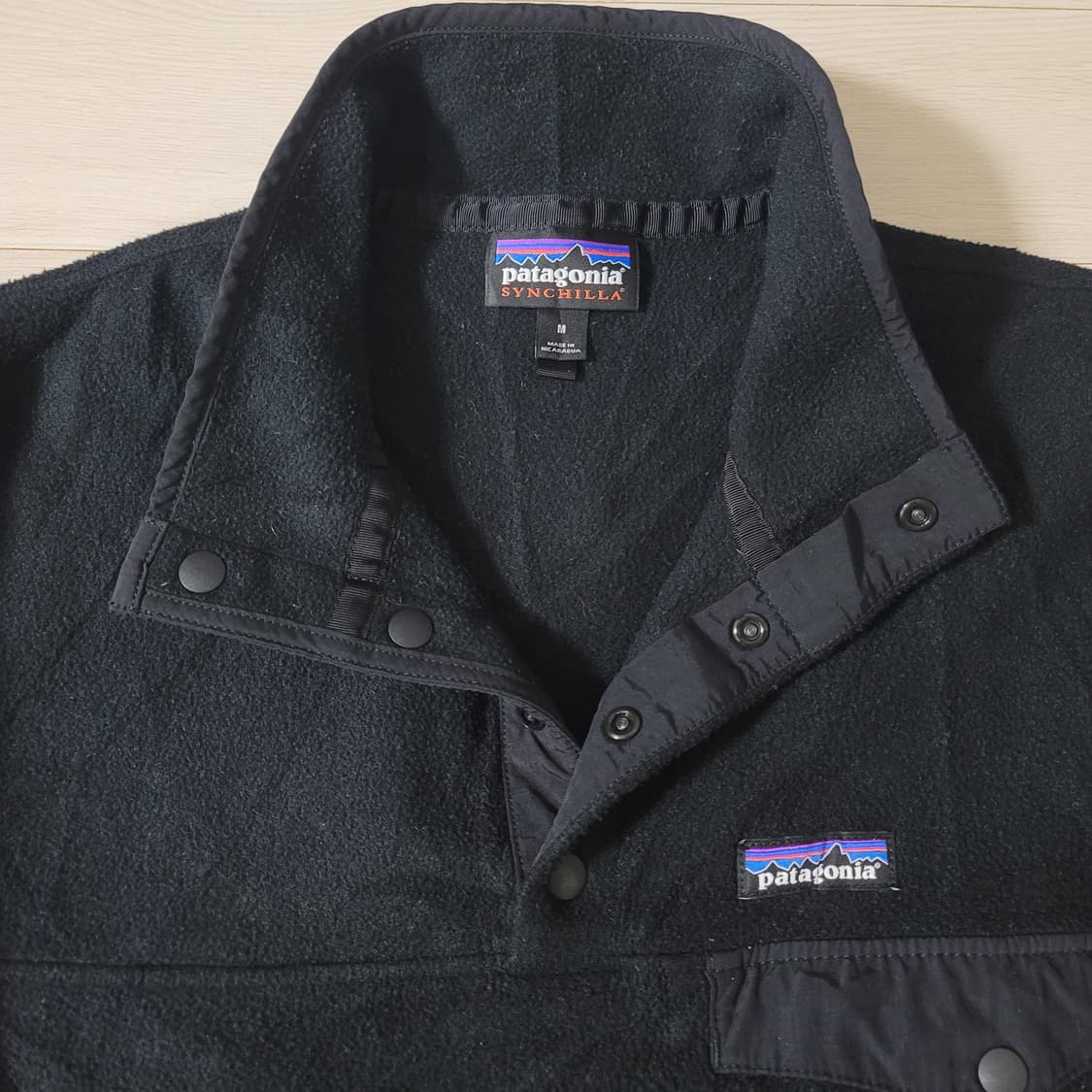 [우먼 M] 파타고니아 신칠라 라이트웨이트 올블랙 상품이미지4