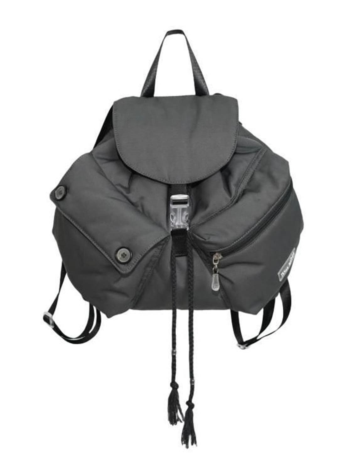 파히섬 탠스댄스 버튼 미니 백팩 차콜 상품이미지1