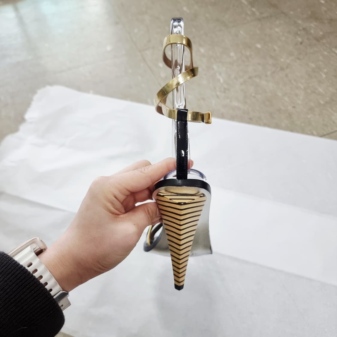 펜디 FENDI 하이힐 샌들 구두 슈즈 스트랩 오픈토힐 (240/37) 상품이미지6