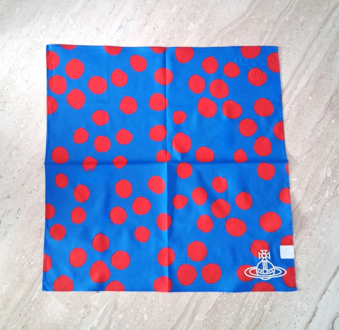 비비안웨스트우드 면 손수건 (새상품 with Case) 상품이미지5