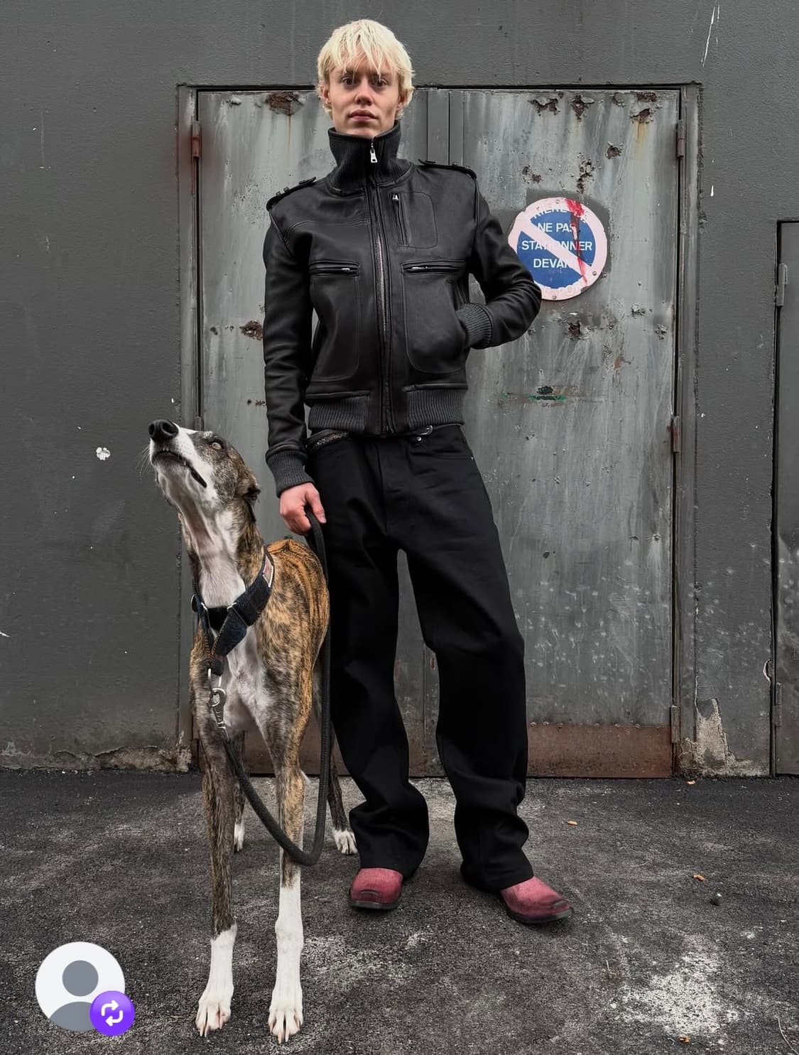 NO/FAITH STUDIO SHADOW OPERATOR LEATHER 상품이미지3