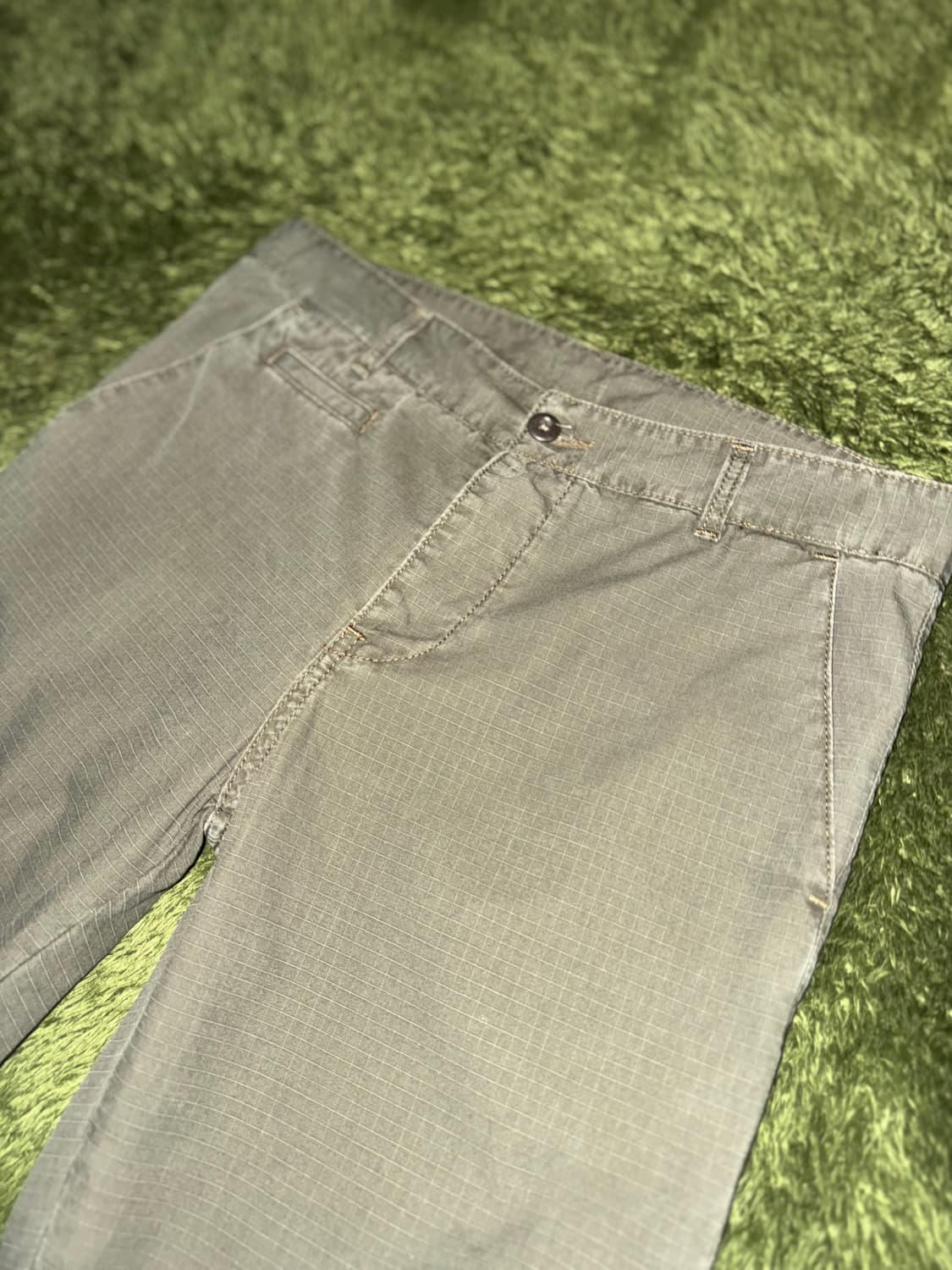 [32X32] 칼하트 WIP 립스탑 카고 CANE 팬츠 올리브 상품이미지2