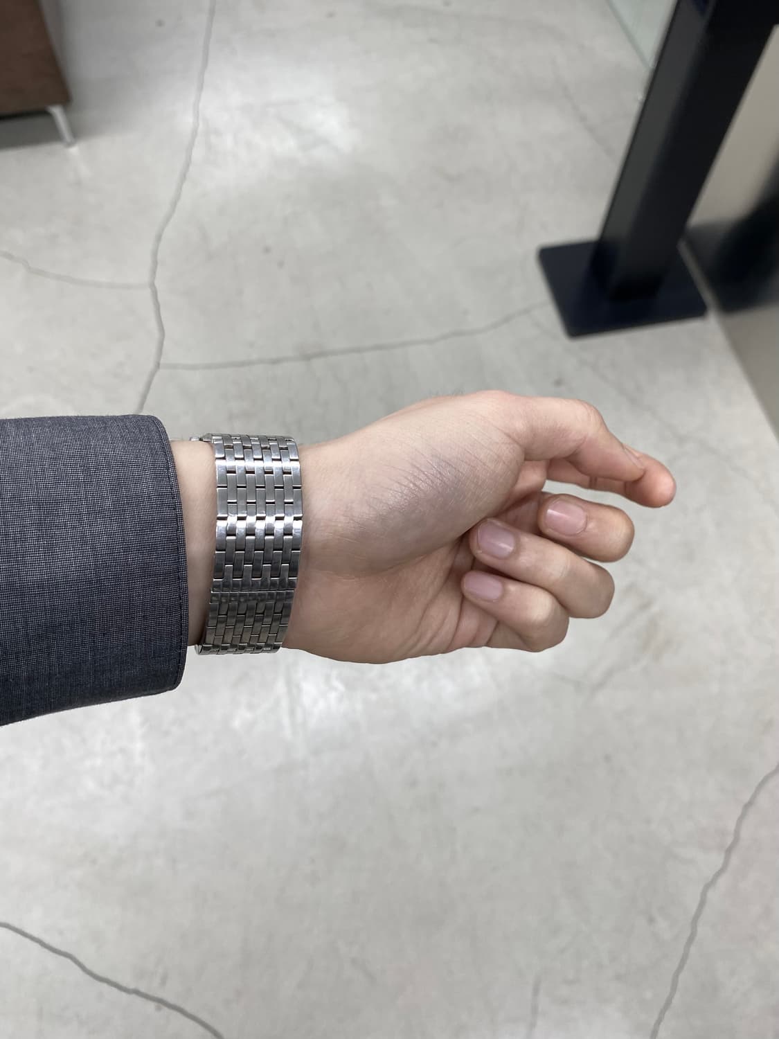 장 폴 고티에 실버 메탈 와치 상품이미지3