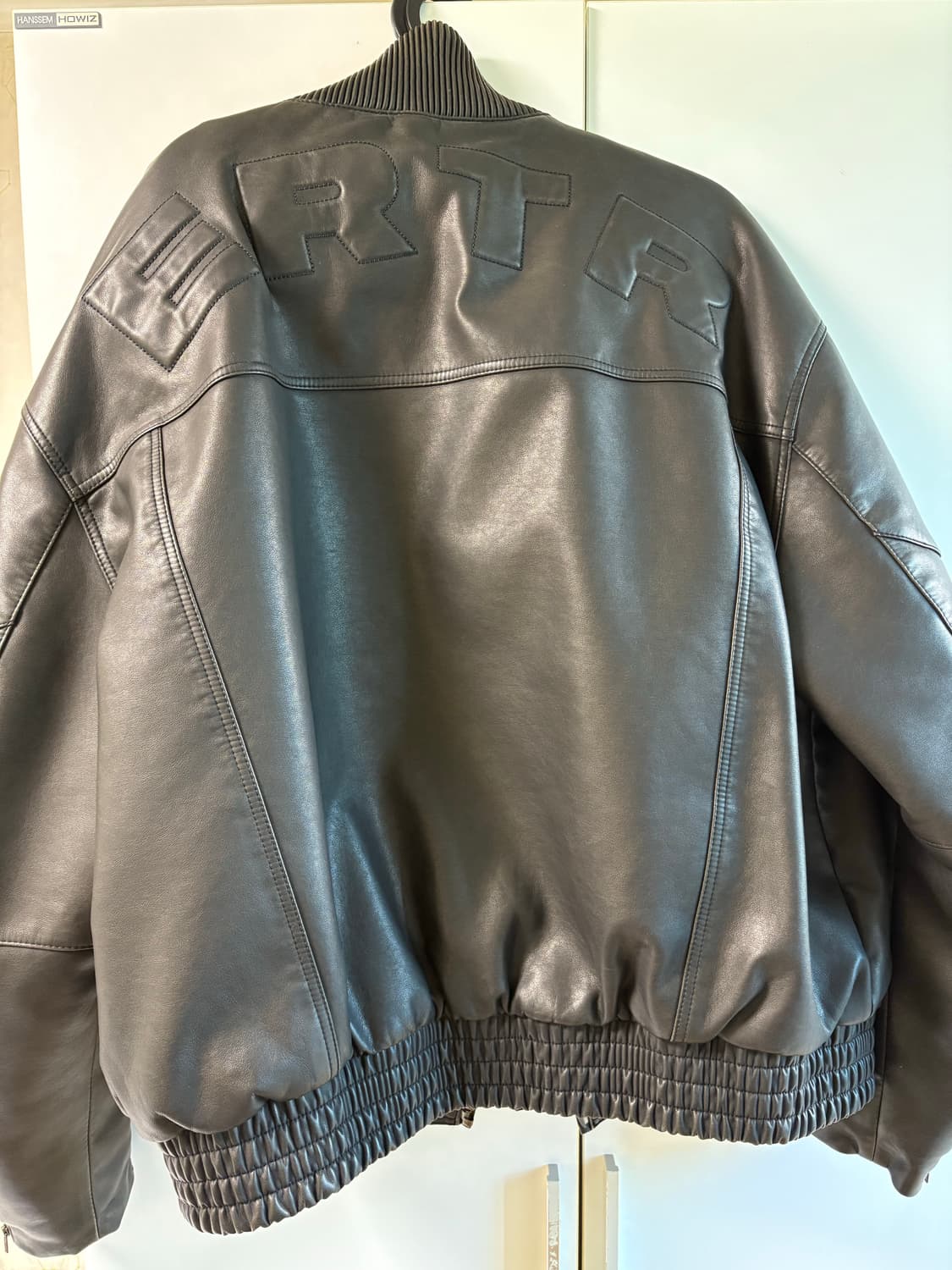 Vintage Leather Biker Jacket 상품이미지5
