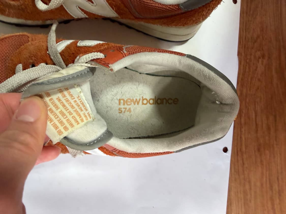 뉴발란스 574 헤리티지 오렌지 버스트 240사이즈 상품이미지4