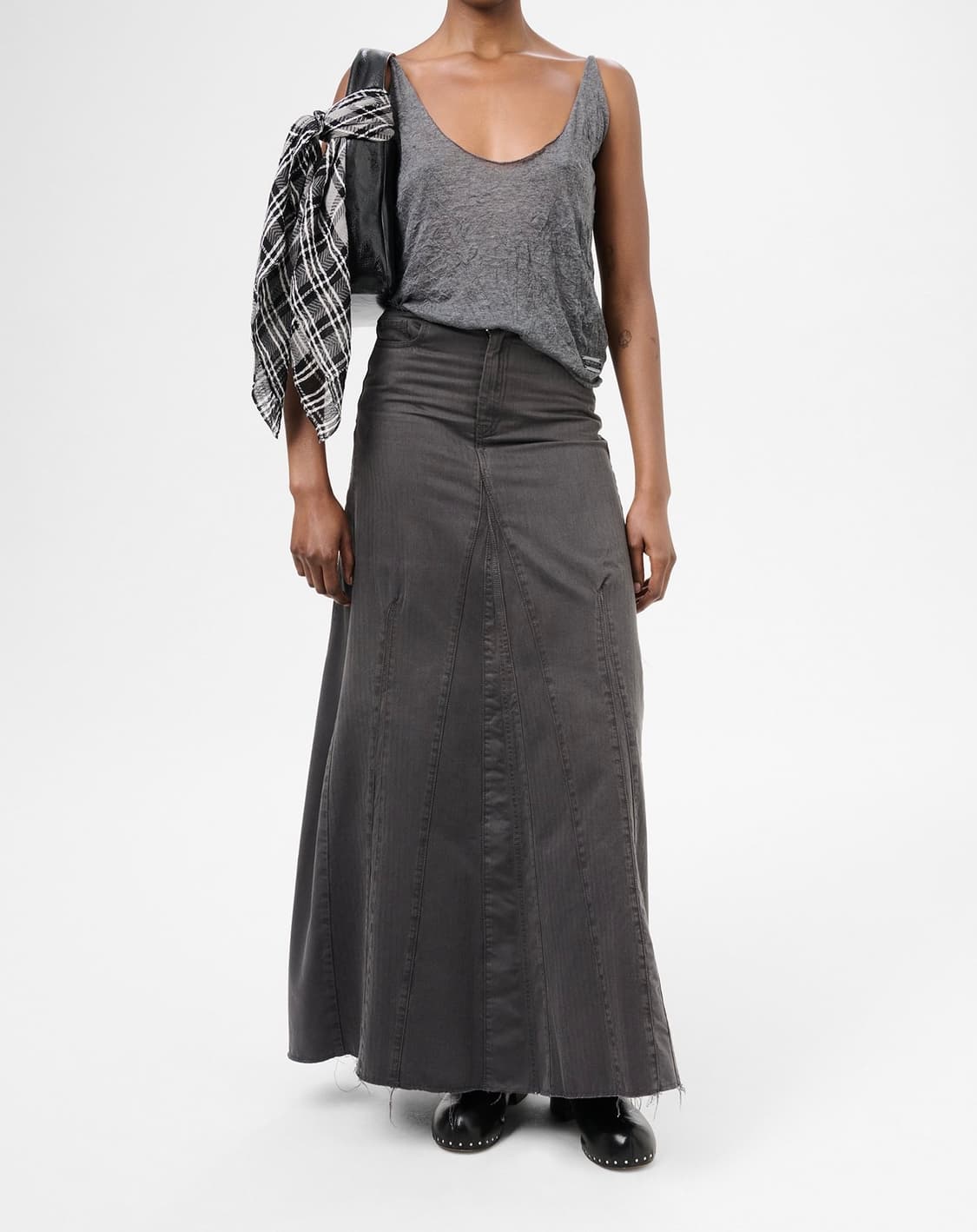 24FW Our Legacy pannel trim long skirt 상품이미지1