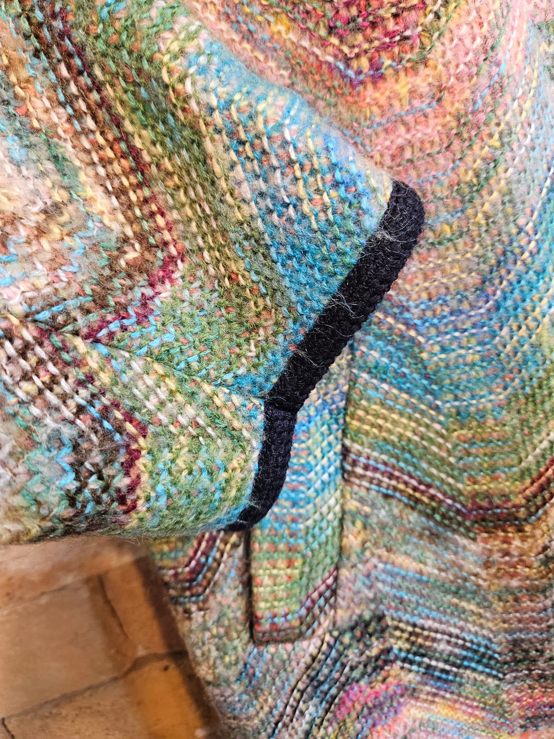 패턴 코트  상품이미지4